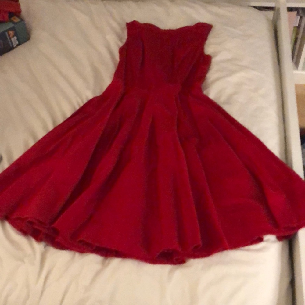 Red dress
